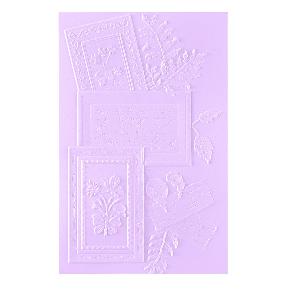 Ode to a Poet 3D Embossing Folder by Susan Tierney-Cockburn