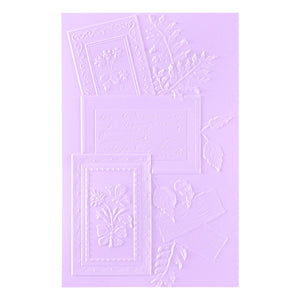 Ode to a Poet 3D Embossing Folder by Susan Tierney-Cockburn