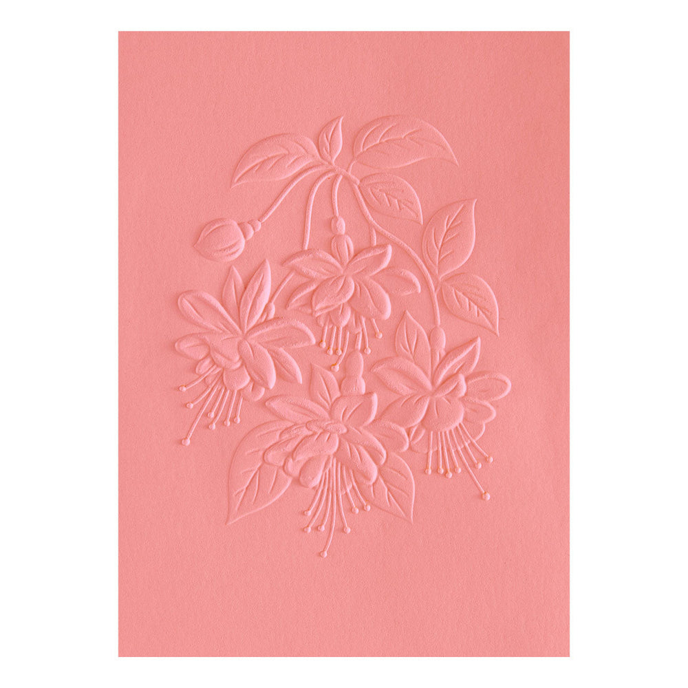 Magical Fuchsia 3D Embossing Folder by Alex Syberia Designs