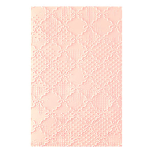 Ribbons & Seams 3D Embossing Folder by Frank Garcia