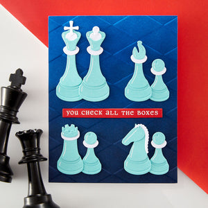 Chess & Checkers Etched Dies