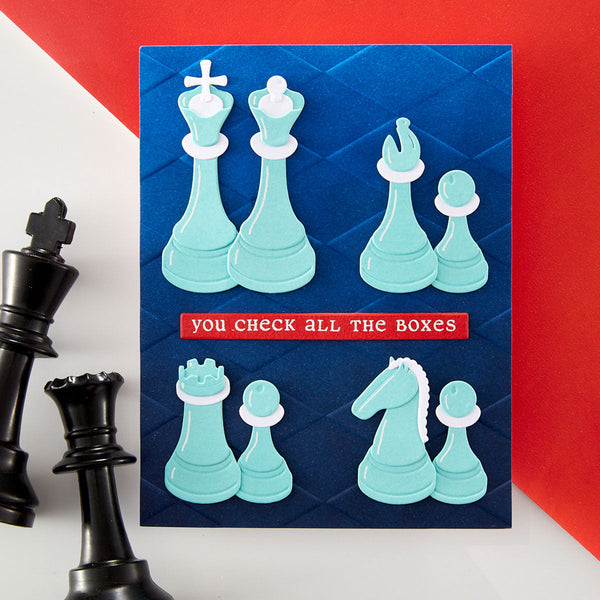 Chess & Checkers Etched Dies
