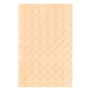 Rattan Cane 3D Embossing Folder by Simon Hurley