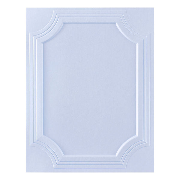 A2 Ornate Molded Frame 3D Embossing Folder by Yana Smakula