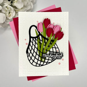 Market Weave- Embossing Folder of the Month