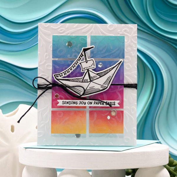 Coral Impression - Embossing Folder of the Month