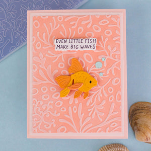 Coral Impression - Embossing Folder of the Month