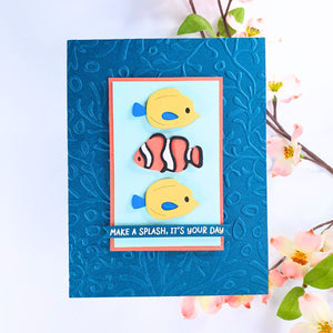 Coral Impression - Embossing Folder of the Month