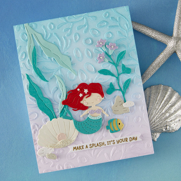 Coral Impression - Embossing Folder of the Month