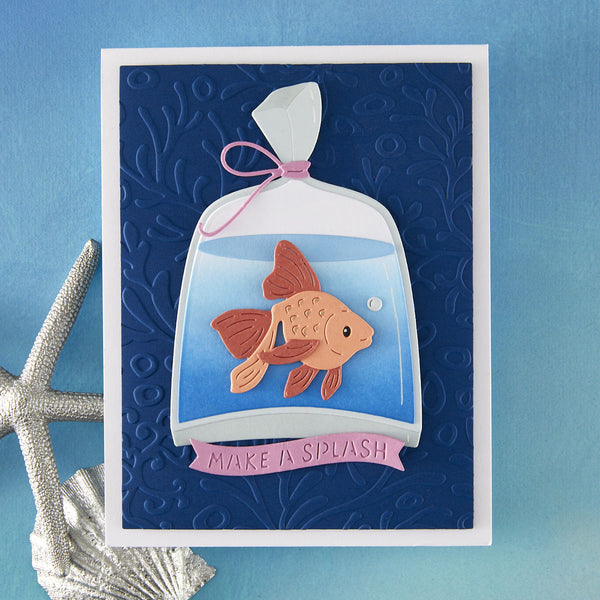 Coral Impression - Embossing Folder of the Month