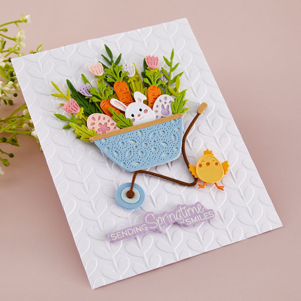Spring Stripes - Embossing Folder of the Month