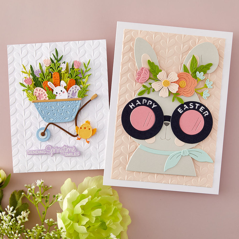 Spring Stripes - Embossing Folder of the Month
