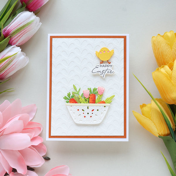 Spring Stripes - Embossing Folder of the Month