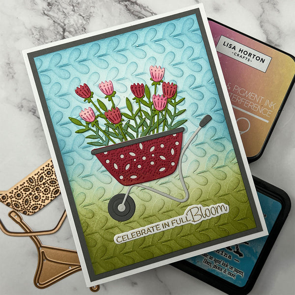 Spring Stripes - Embossing Folder of the Month