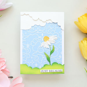 Cloud Nine- Embossing Folder of the Month