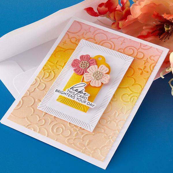 Cloud Nine- Embossing Folder of the Month