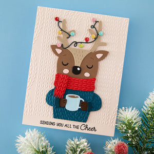 Snuggly Knit Embossing Folder of the Month - card project 3