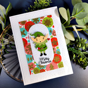 Snuggly Knit Embossing Folder of the Month - card project 5
