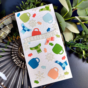 Snuggly Knit Embossing Folder of the Month - card project 6
