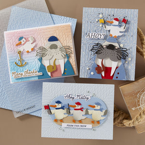 Mariner's Weave - Embossing Folder of the Month