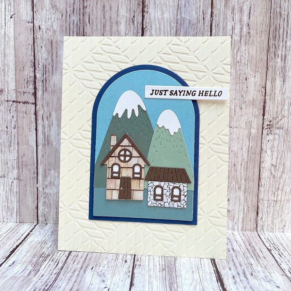 Mariner's Weave - Embossing Folder of the Month