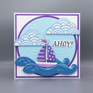 Mariner's Weave - Embossing Folder of the Month