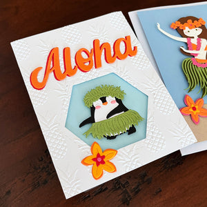 Pineapple Pop Embossing Folder of the Month - card project 6