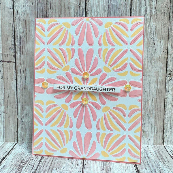 Mosaic Memories -  Embossing Folder of the Month