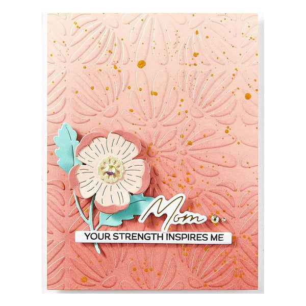 Mosaic Memories -  Embossing Folder of the Month
