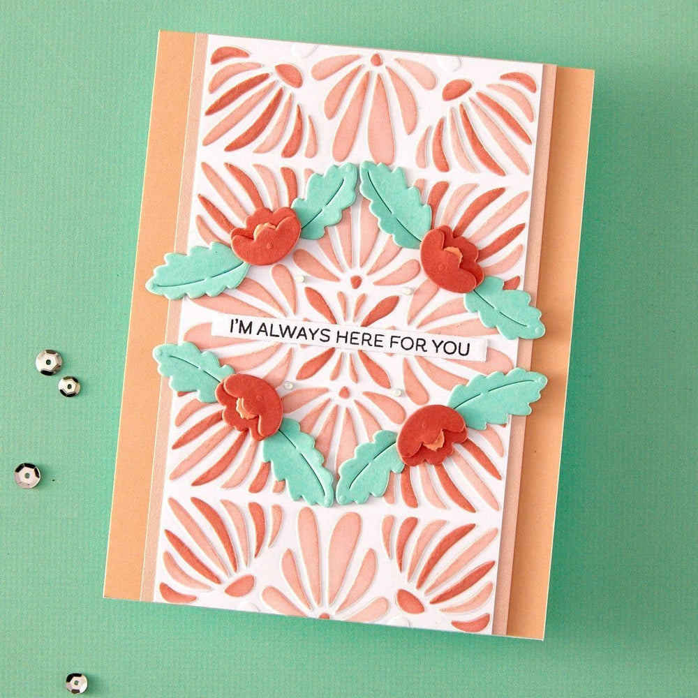Mosaic Memories -  Embossing Folder of the Month