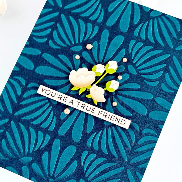 Mosaic Memories -  Embossing Folder of the Month