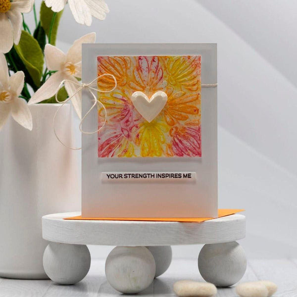 Mosaic Memories -  Embossing Folder of the Month