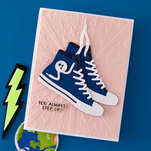 Solar Flare - Embossing Folder of the Month