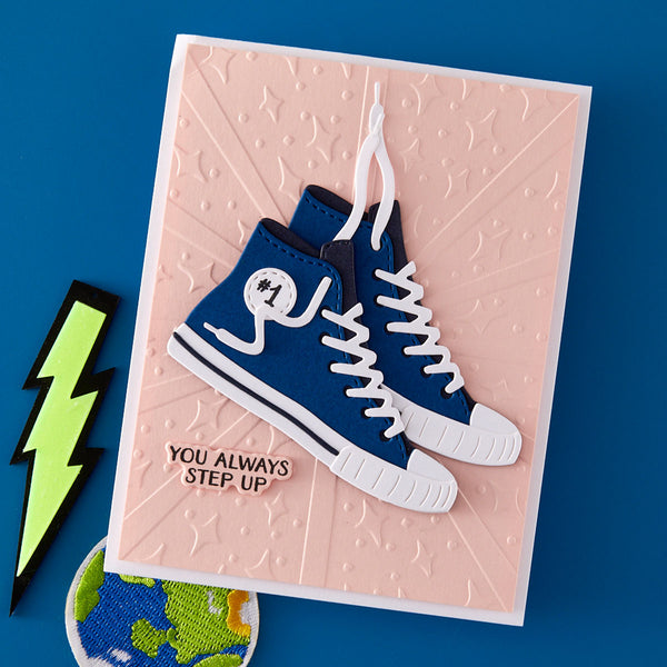 Solar Flare - Embossing Folder of the Month
