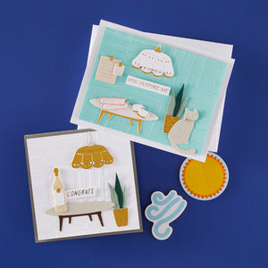 Abstract Study -  Embossing Folder of the Month