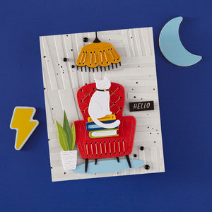 Abstract Study -  Embossing Folder of the Month