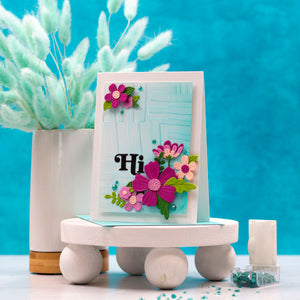 Abstract Study -  Embossing Folder of the Month
