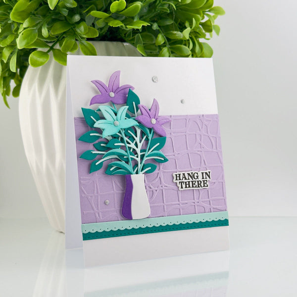 Poolside - Embossing Folder of the Month