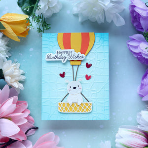 Poolside - Embossing Folder of the Month