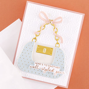Luxe Lattice- Embossing Folder of the Month