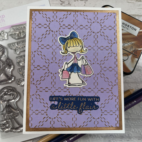 Luxe Lattice- Embossing Folder of the Month