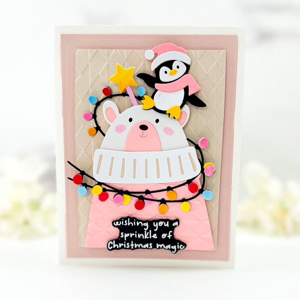 Checkered Argyle  - Embossing Folder of the Month