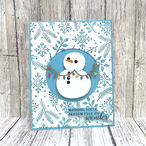Holiday Flurry - Embossing Folder of the Month