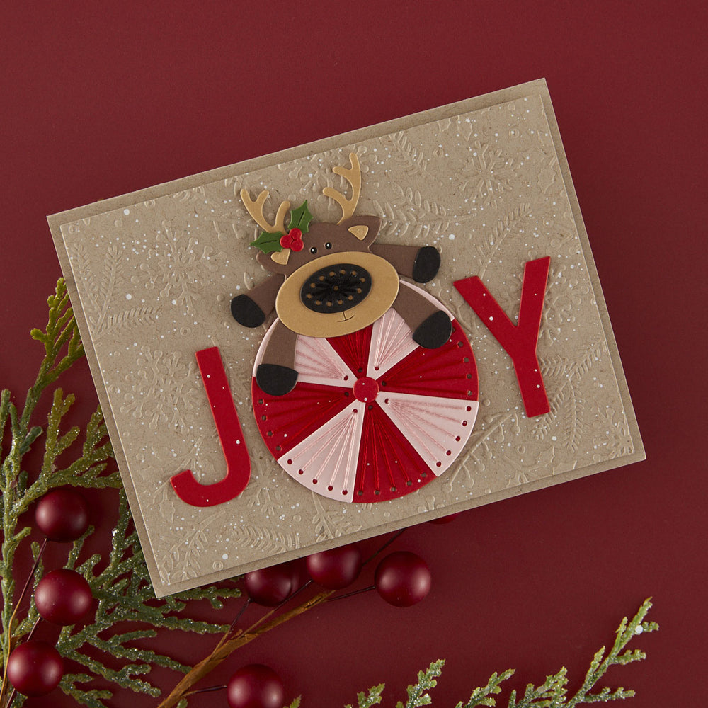 Holiday Flurry - Embossing Folder of the Month