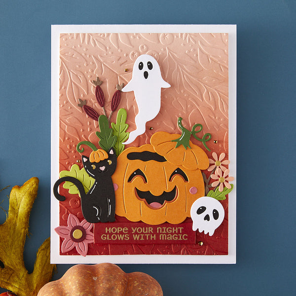 Autumn Breeze - Embossing Folder of the Month