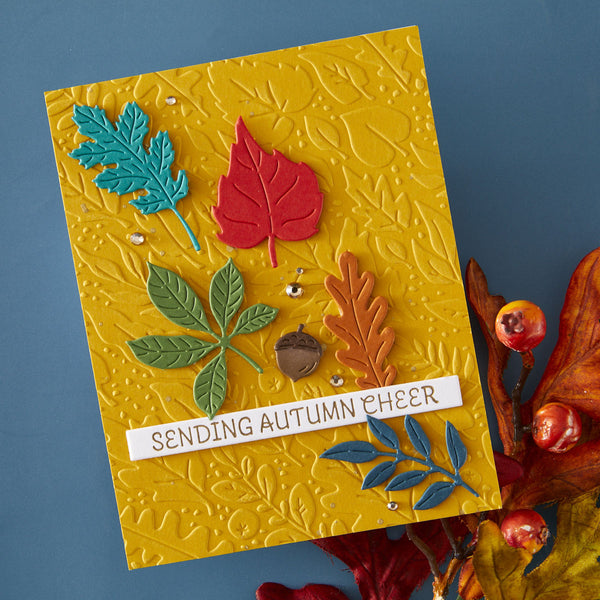 Autumn Breeze - Embossing Folder of the Month