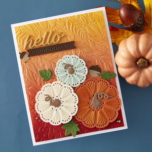Autumn Breeze - Embossing Folder of the Month