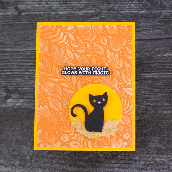 Autumn Breeze - Embossing Folder of the Month