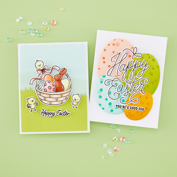 Spring Tweetings Stamp & Cut Set
