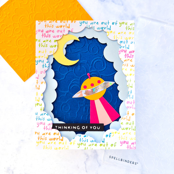 Cloud Nine- Embossing Folder of the Month